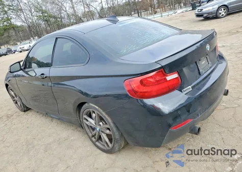 2015 BMW M235I z USA, uszkodzony, nr VIN WBA1J7C51FV358878